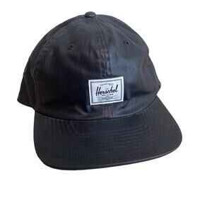 Hershel Supply Co. Coated Black Adjustable Baseball Cap